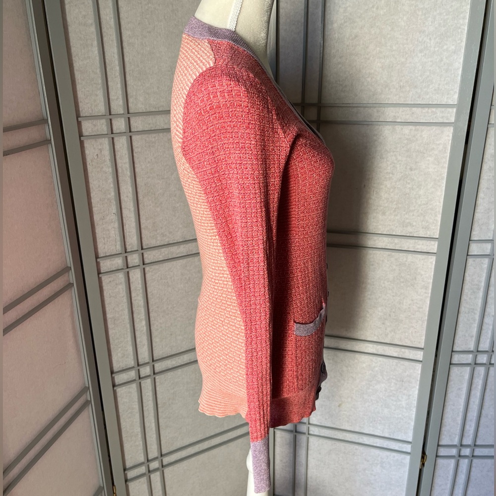 Vintage Marc by Marc Jacobs colorblock Cardigan Small - Picture 8 of 10